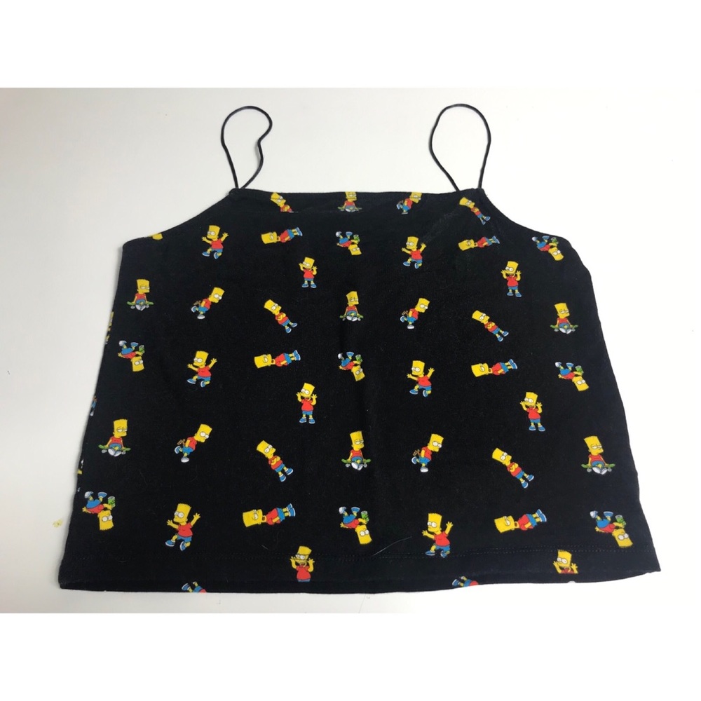 Bart Simpson Crop Top - Picture 1 of 4